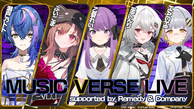MUSIC VERSE LIVE VR supported by Remedy & Company